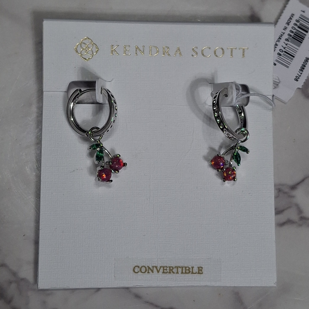 Kendra Scott Opal Cherry Earrings